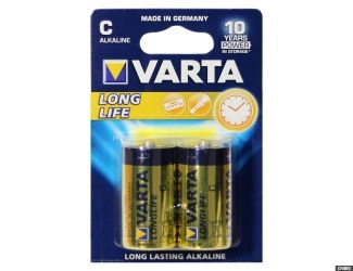 Батарейки VARTA  тип С (LR14) - фото, изображение, картинка