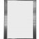 Рамка Клик ПК-25  с дек. уголком А1, серебро матовое анодир. в Новосибирске - картинка, изображение, фото